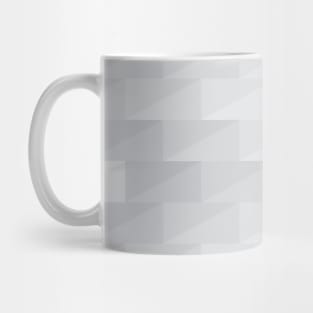 Gray tone cubes with zig zag shape Mug